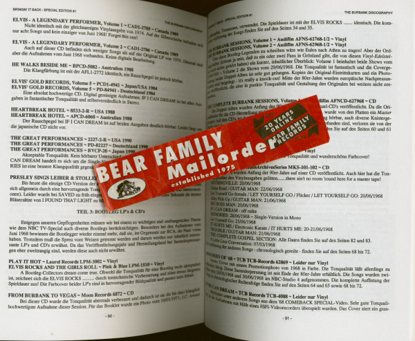 The Burbank Sessions And The Burbank Puzzle (Deutsche Ausgabe)