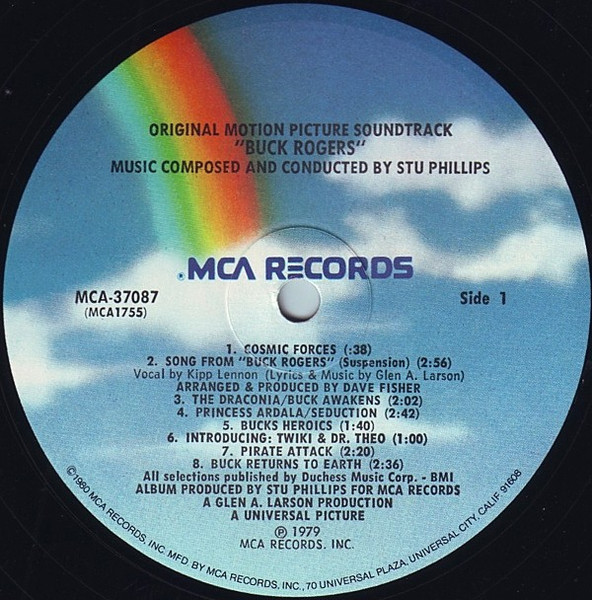 Buck Rogers - Original Motion Picture Soundtrack (LP, Cut Out)