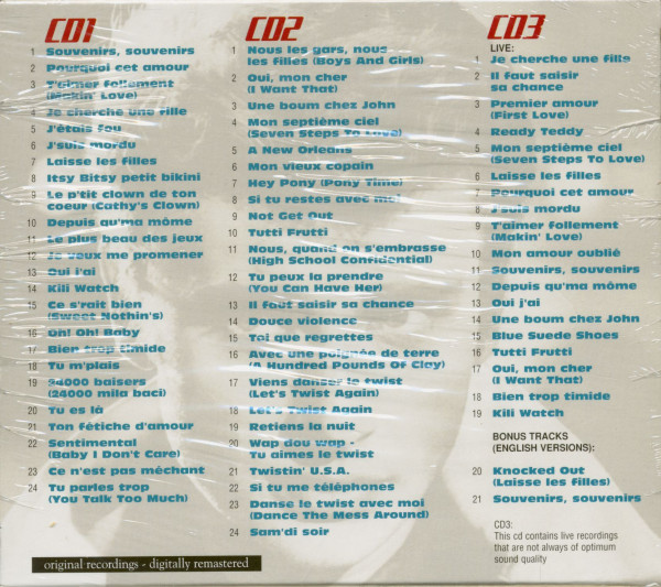 Le Roi Du Rock (3-CD)