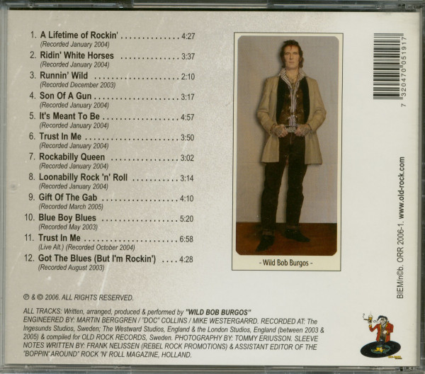A Lifetime Of Rockin' (CD)