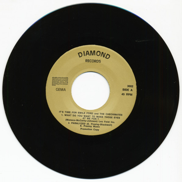 It's Time For Emil (7inch, EP, 45rpm, PS)