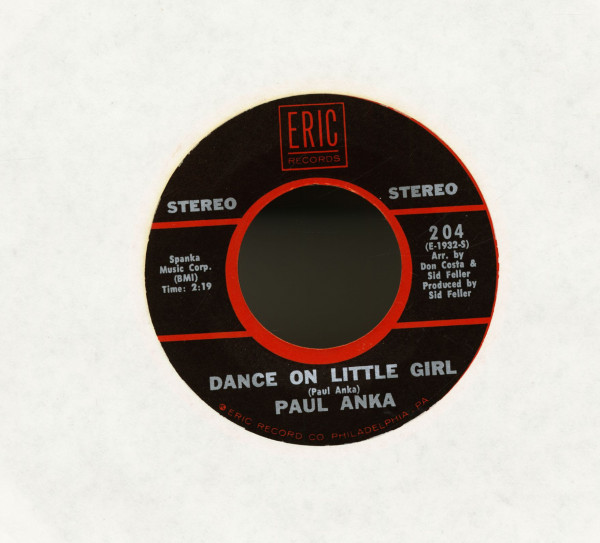 Tonight, My Love, Tonight - Dance On Little Girl (7inch, 45rpm)