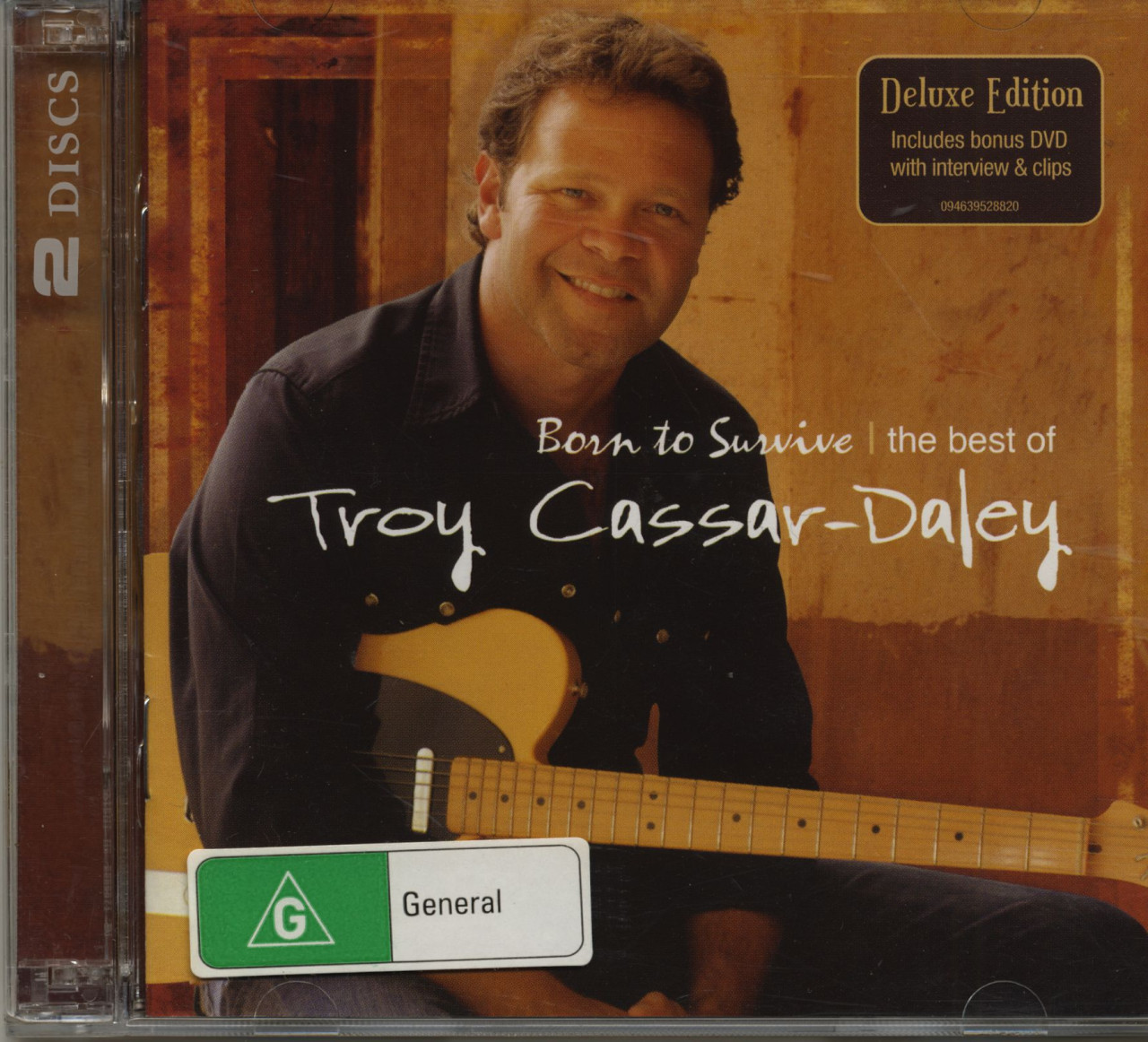 Troy Cassar-Daley - Born To Survive - The Best Of Troy Cassar-Daley (CD + DVD)