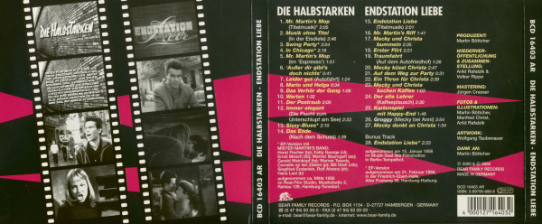 Die Halbstarken (Teenage Wolfpack) - Endstation Liebe (CD)