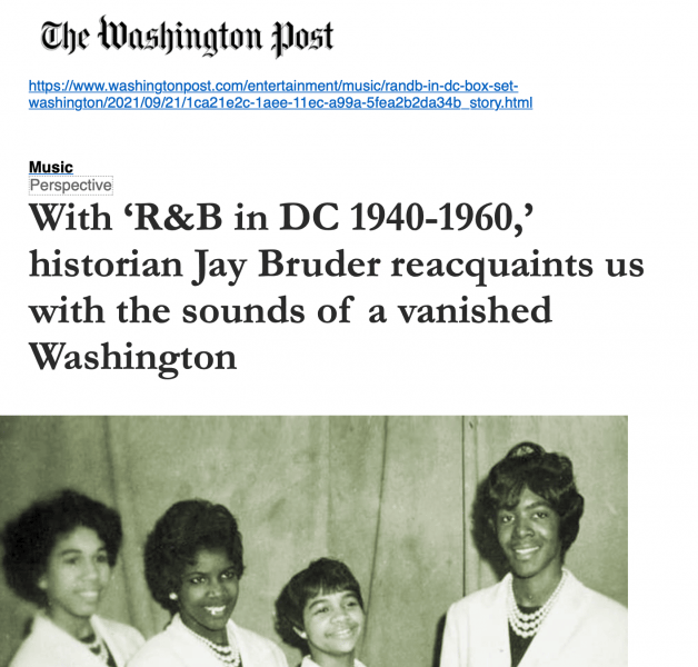 Various-History-R-B-in-DC-1940-1960-Rhythm-Blues-Doo-Wop-Rockin-Rhythm-and-more-The-Washington-Post