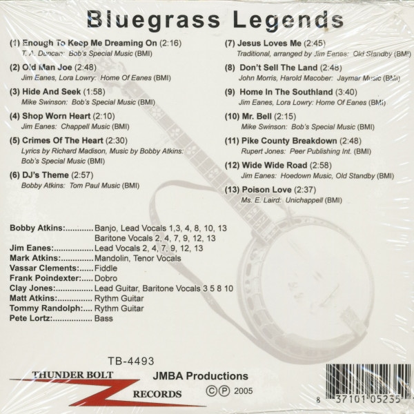 Bluegrass Legends (CD)