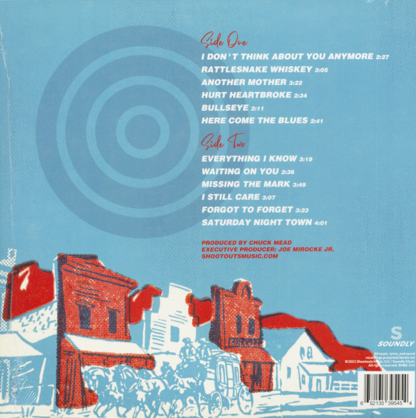 Bullseye (LP, Colored Aqua Vinyl, Ltd.)