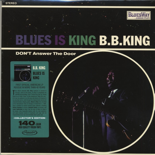 Blues Is King (LP, 140g Vinyl)