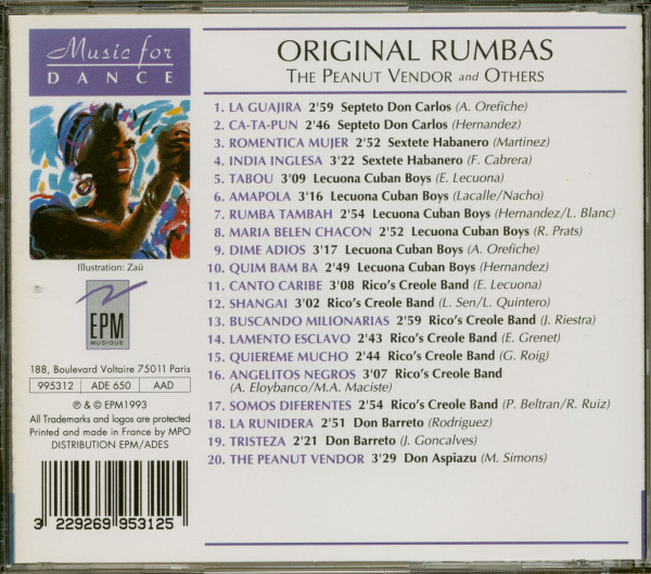 Original Rumbas - The Peanut Vendot And Others (CD)