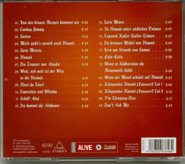 3. Bild von Goldy & Peter DeVries: Von den blauen Bergen kommen wir (CD)