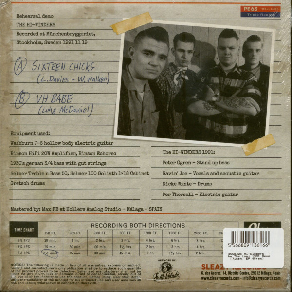 The Lost 1991 Demo (7inch, 45rpm)