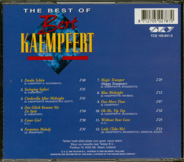 The Best Of Bert Kaempfert (CD)