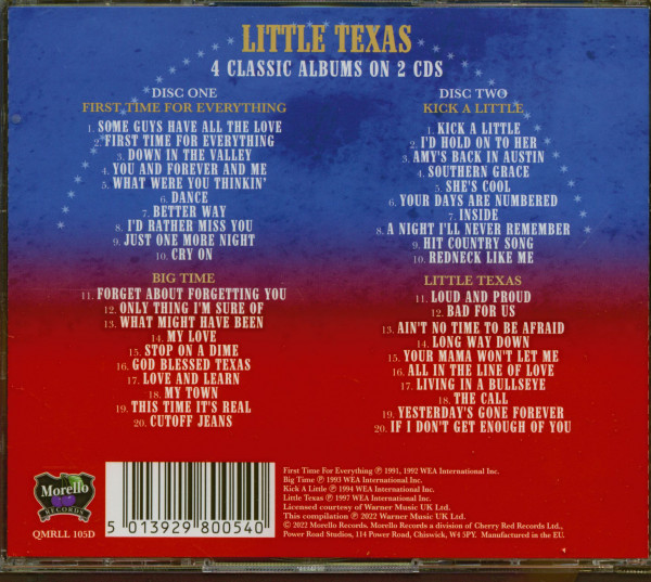 First Time For Everything - Big Time - Kick a Little - Little Texas (2-CD)