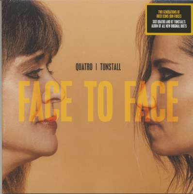 【新品未開封】【レコード】Suzi Quatro 、KT Tunstall Suzi Quatro & Kt Tunstall FACE TO FACE New Sealed Black