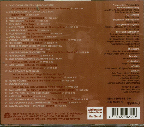 3. Bild von Various - Sinfonie der Sterne: Die 20er Jahre - Polydor, Die Geschichte einer deutschen Schallplattenmarke