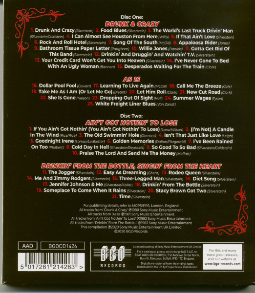 Drunk & Crazy - As Is - Ain't Got Nothin' to Lose - Drinkin' from Th... (2-CD)