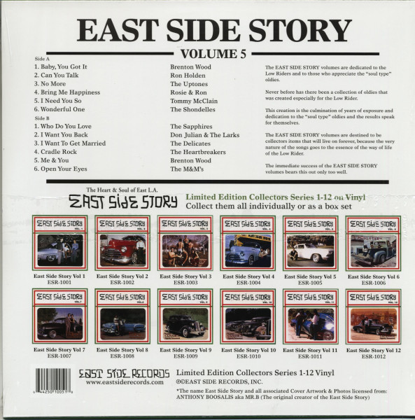 East Side Story Vol.1-12 (13-LP Box-Set, Ltd.)