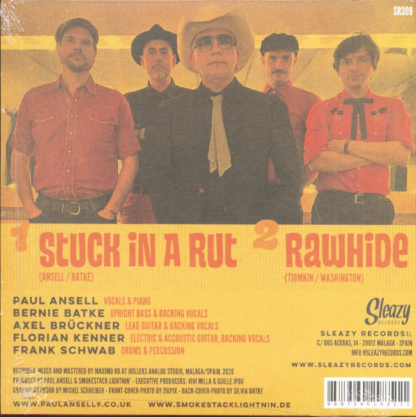 Stuck In A Rut / Rawhide (7inch, 45rpm)