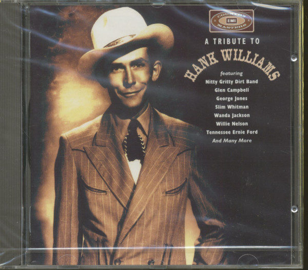A Tribute To Hank Williams (CD) A Tribute To Hank Williams (CD)