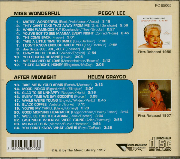 Miss Wonderful - After Midnight (CD)