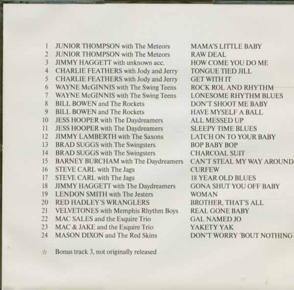 Meteor Rockabillies (CD)