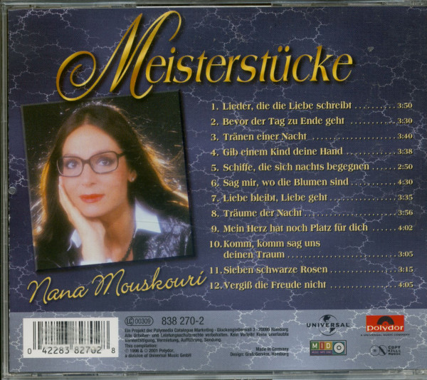 3. Bild von Nana Mouskouri: Meisterstücke (CD)