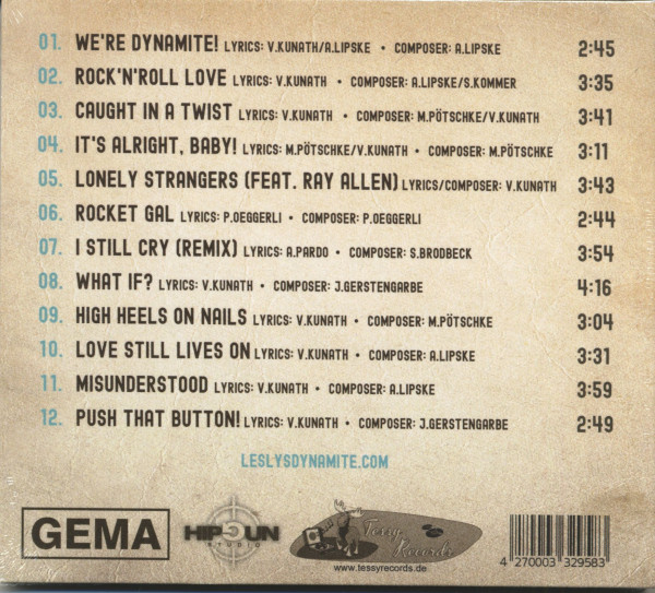 Love, Tears & Dynamite (CD)