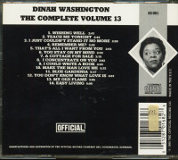 Vorschau: The Complete Dinah Washington Vol.13 (CD) Vorschau: The Complete Dinah Washington Vol.13 (CD)