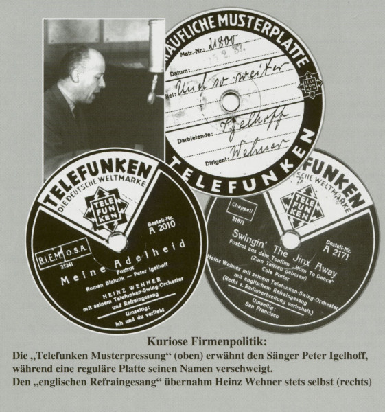 4. Bild von Heinz Wehner: Heinz Wehner und sein Orchester vom Delphi Palast, Berlin 1935-42 - Die goldene Ära deutscher Tanzor