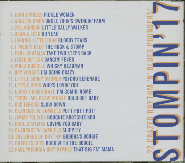 Stompin' Vol.17 (CD)