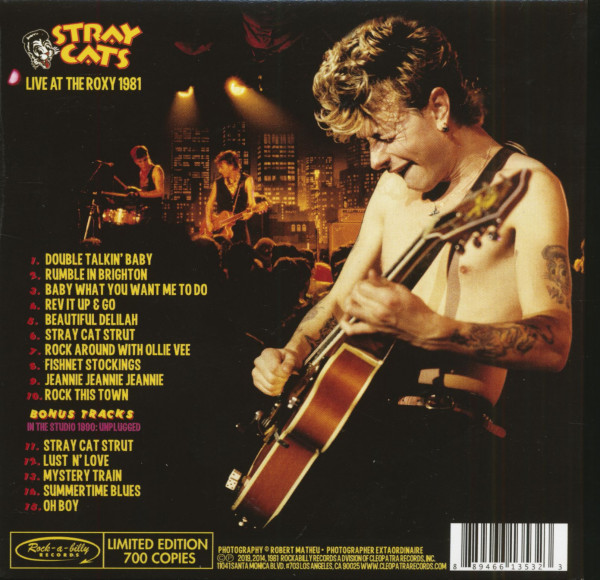 Live At The Roxy 1981 (CD, Limited Edition)