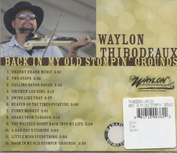 Back In My Old Stompin' Grounds (CD)