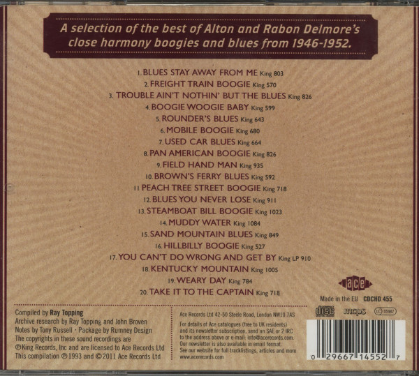 Freight Train Boogie - King Recordings 1946 - 1952 (CD)