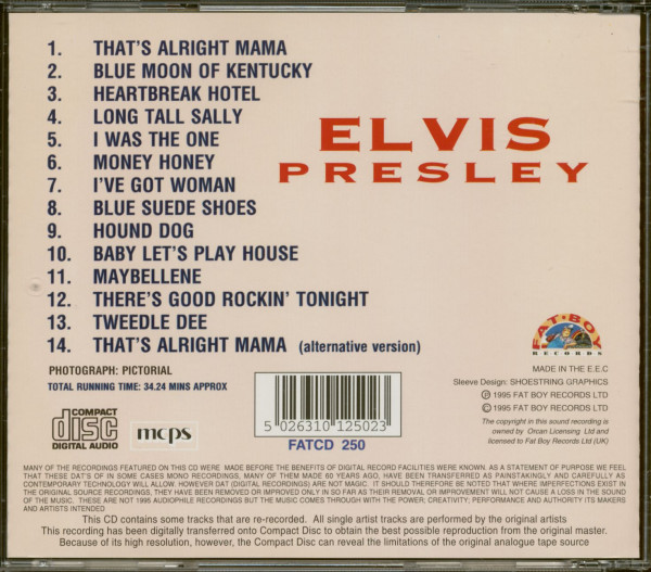There's Good Rockin' Tonight - Live Recording (CD)