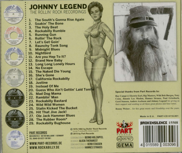 The Rollin' Rock Recordings (CD)