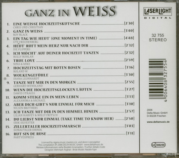 Ganz In Weiss (CD)