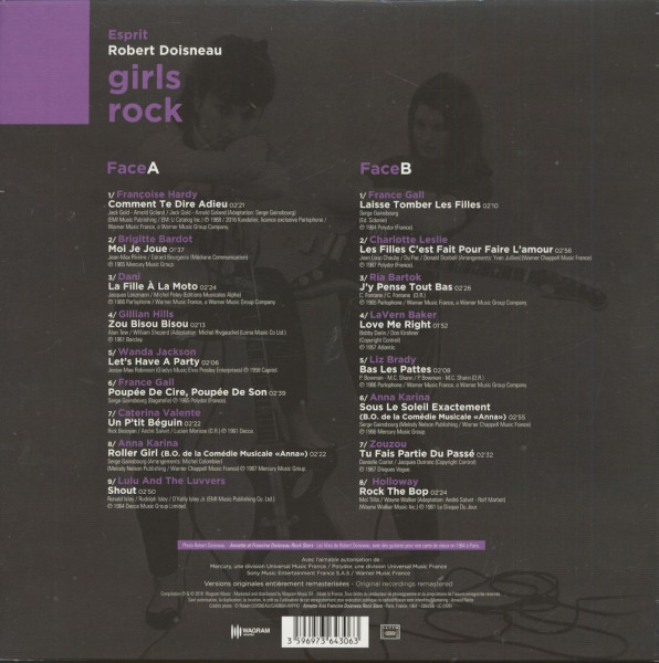 Girls Rock - Robert Doisneau Edition (LP)