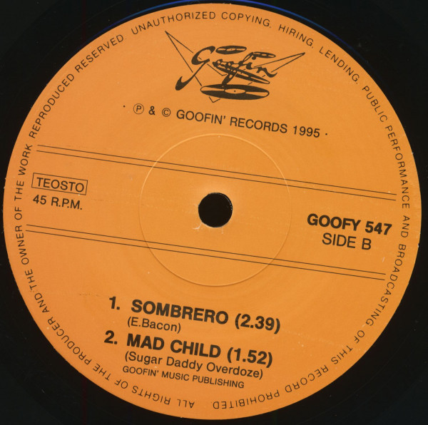 Sensational Sax-o-phonical Instru-mentality (7inch EP, 45rpm, PS, SC)