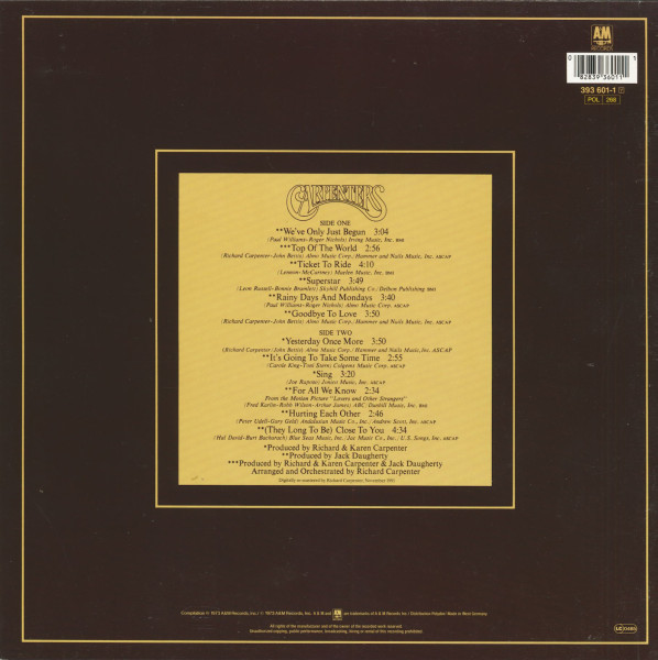 The Singles 1969-1973 (LP)