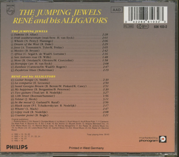 Jumping Jewels - Rene And The Aligators (CD)