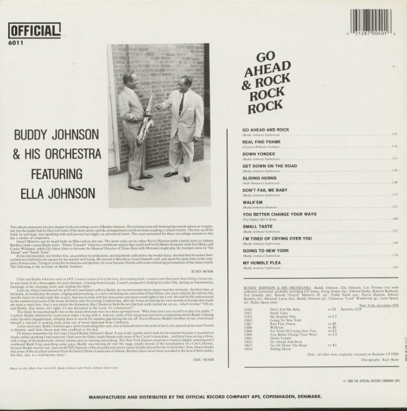 Go Ahead And Rock, Rock, Rock (LP)