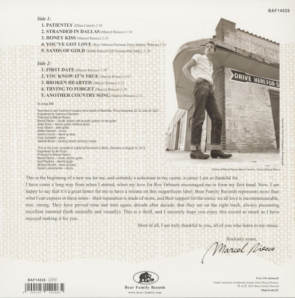 Patiently (LP & CD, 10inch, 33rpm)
