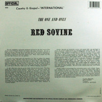 Vorschau: The One And Only Red Sovine (LP) Vorschau: The One And Only Red Sovine (LP)