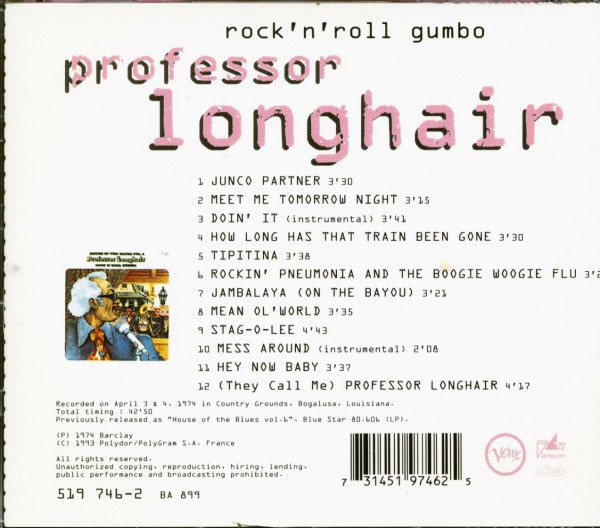 Rock'n' Roll Gumbo (CD)