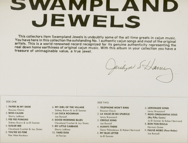 Swampland Jewels (LP & Download)