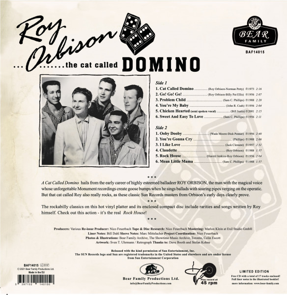 The Cat Called Domino (LP, 10inch & CD, Ltd., 45rpm)