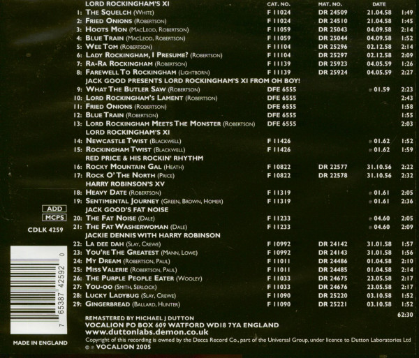 Decca Archives Singles Compilation (CD)