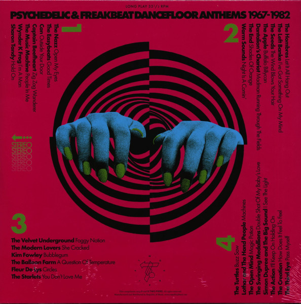 Weird Scenes From The Hangout - Psychedelic & Freakbeat Dancefloor Anthems 1967-1982 (2-LP, colored