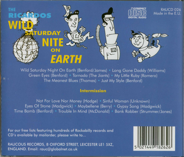 Wild Saturday Night On Earth (CD)