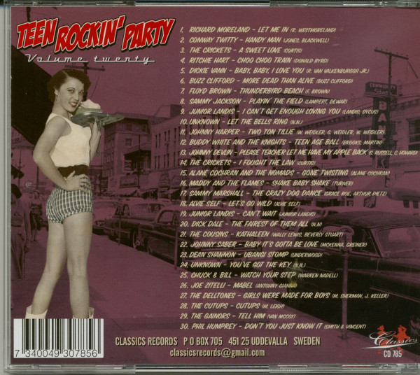 Teen Rockin' Party Vol.20 (CD)